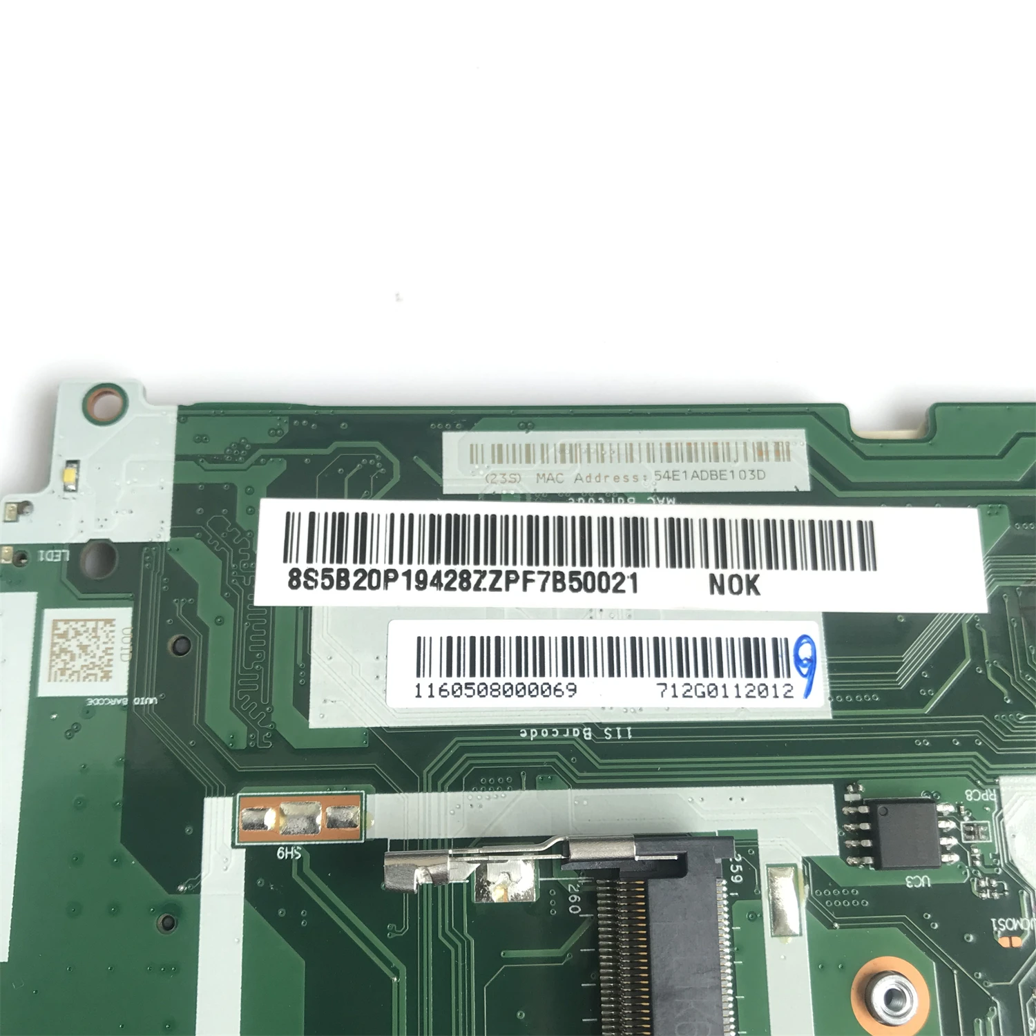 para Lenovo Ideapad Laptop Motherboard Dg425 Dg525 Dg725 Nm-b321 w A6-9220u 100 Teste 5b20p19428 5b20p15313 32015ast 5b20p19442 - Imagem 2