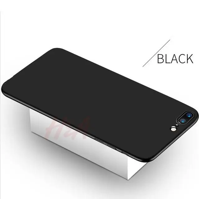 Черный Роскошный чехол для телефона для iPhone 5,8 6,1 6,5 ультра тонкий чехол для iPhone 7 8 6 6s Plus X защитный жесткий чехол - Цвет: Черный