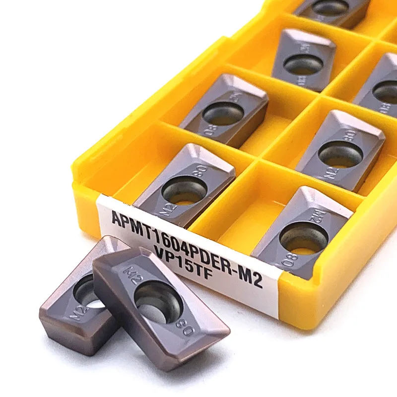 10 шт. APMT1604 PDER M2 H2 VP15TF UE6020 US735 карбид Вставки токарный станок фрезерный cnc