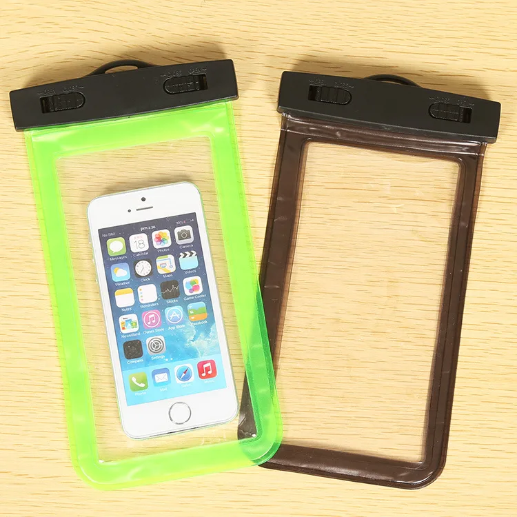 

2019-504 New Style Thick Buckle plus Mobile Phone Waterproof Protective Casing Waterproof Bag Swimming Drifting Waterproof Cellp