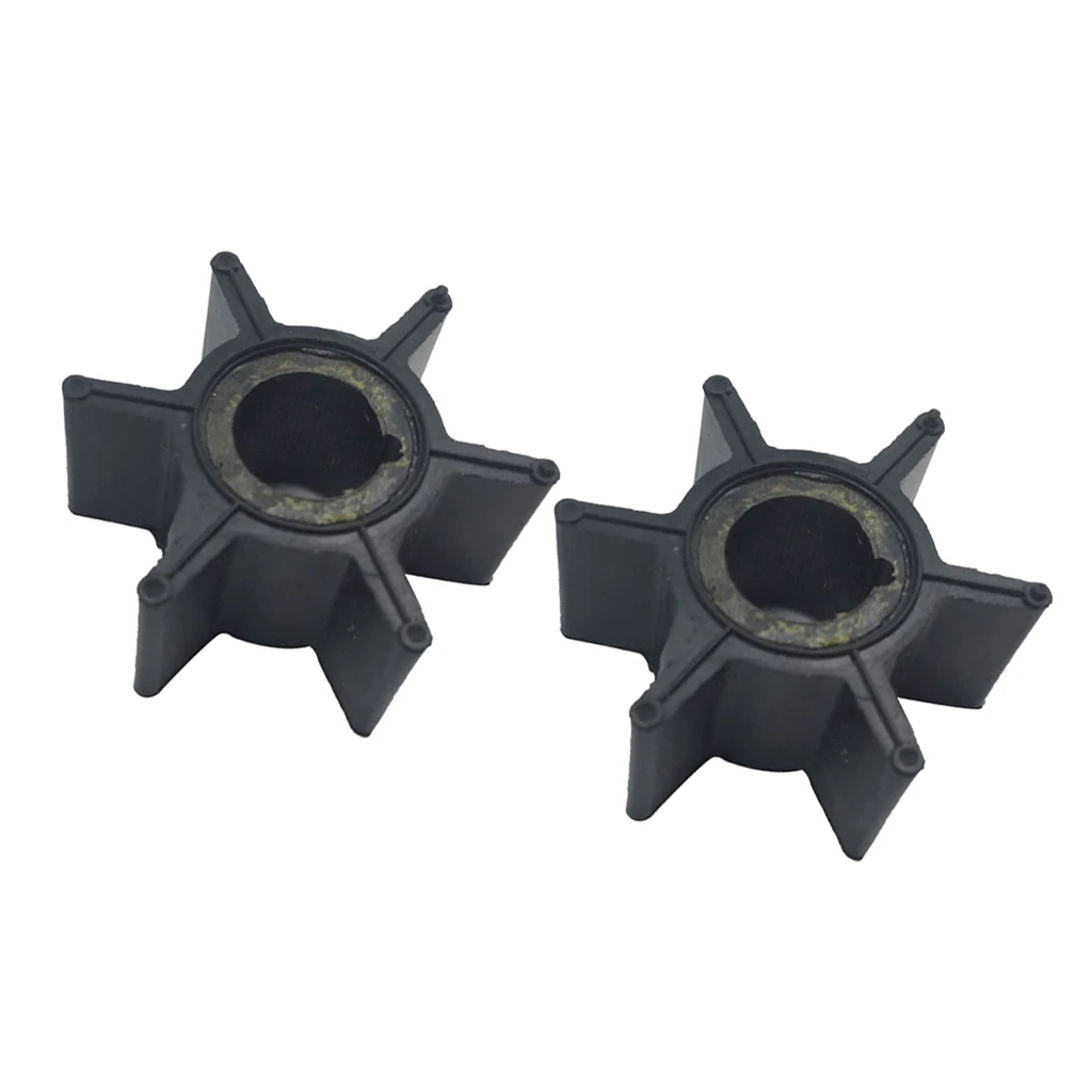 2pcs Sea Water Pump Impeller for Tohatsu/Nissan (6/8/9.8hp) 3B2-65021-1