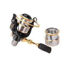 Tsurinoya carretel de pesca molinete de fiação 2000 tamanho material metal max arraste 6 kg 9 bolas rolamento roda de pesca(China)