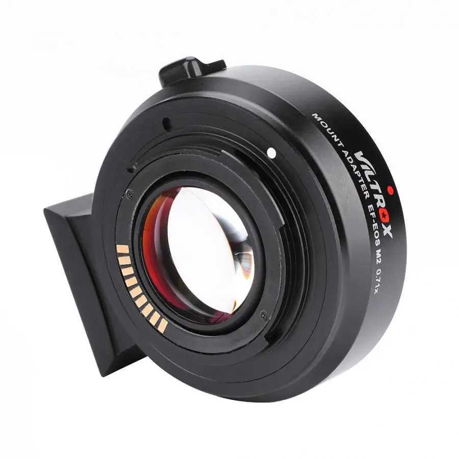 VILTROX EF-EOS M2 фокусный редуктор усилитель адаптер Автофокус адаптер 0.71X для объектива Canon EF для камеры Canon EOS-M