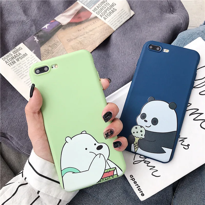 Рождественские чехлы с милым медведем для iPhone 7 8 6 6S Plus XS Max X XR 5 SE чехол телефона |