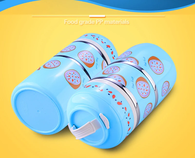 Round lunch box 24