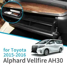 Smabee автомобильный бардачок коробка для хранения для Toyota Alphard 30 AH30~ аксессуары Интервальная коробка для хранения