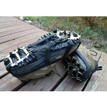 

Winter Crampons Cleats Grips Climbing Shoes Cover Anti Skid Footwear Chain