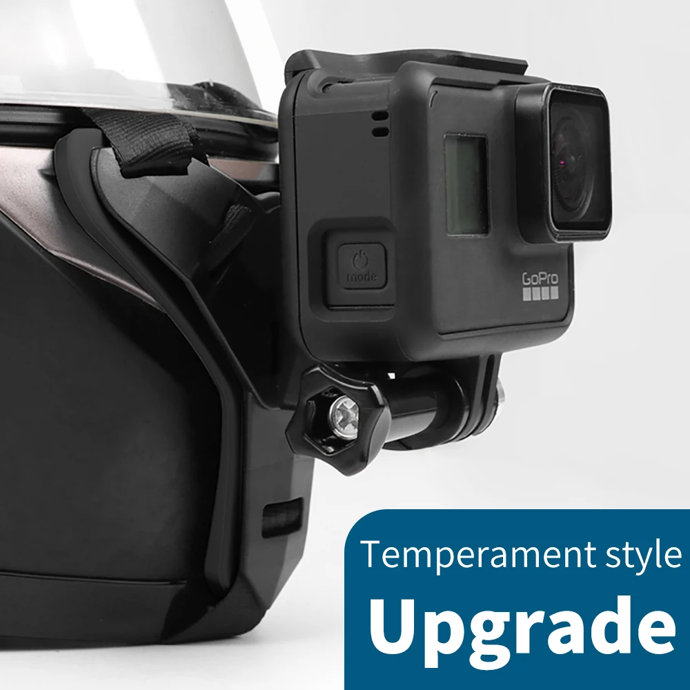 Полное лицо мотоциклетный шлем подбородок держатель Подставка для GoPro Hero 8 7 6 5 SJCAM Xiaomi yi 4k Eken SJ6 mijia аксессуары для камеры