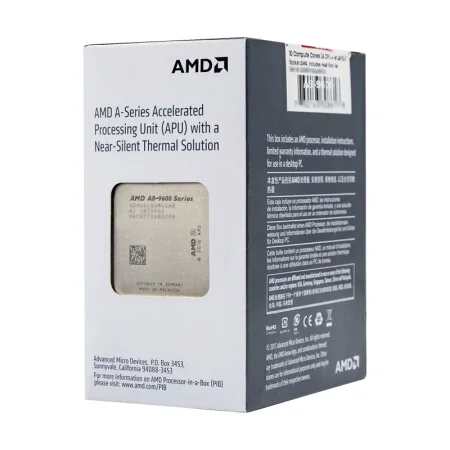 Процессор AMD APU A8 9600 A8-9600 Процессор четырехъядерный 3,1 ГГц разъем AM4 65 Вт настольный с процессором кулер вентилятор