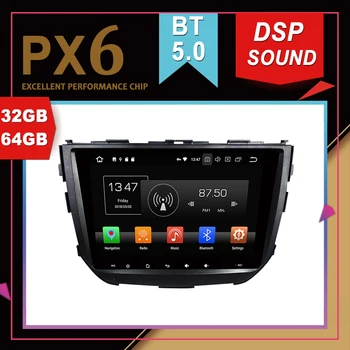 

Rockchip PX6 Processor Android 9.0 Car Multimedia GPS For SUZUKI Vitara Breeza 2015-2017 DSP Sound Navigation Recorder Radio