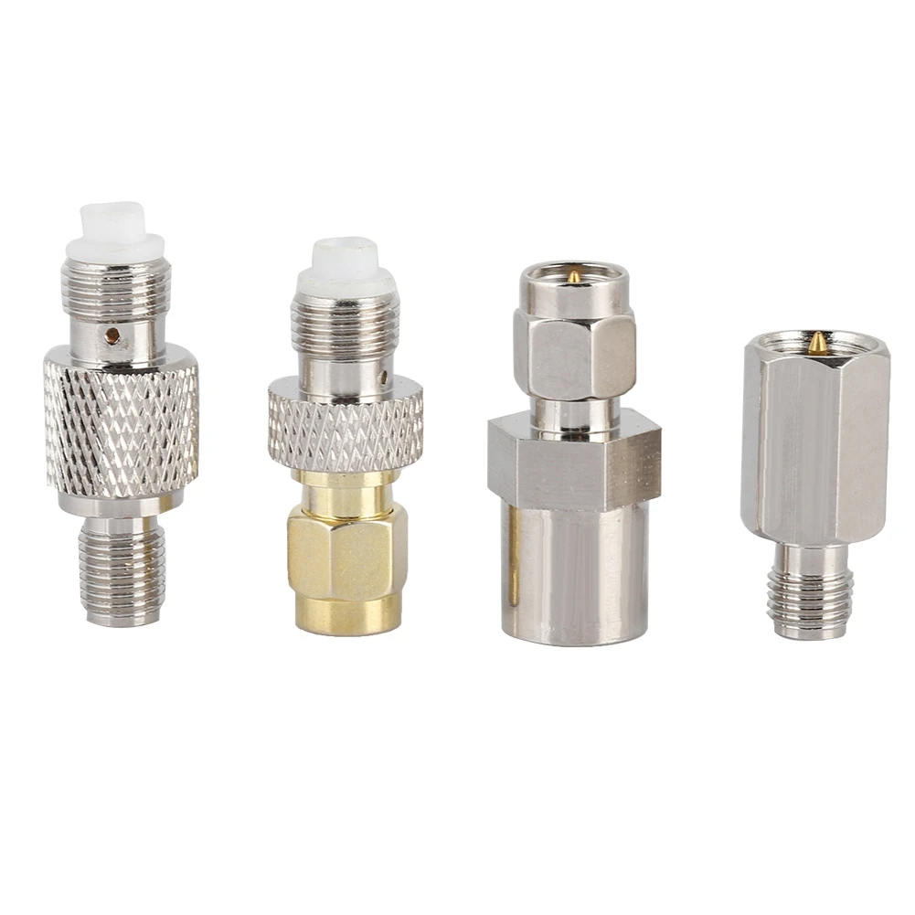 SOONHUA 4pcs FME To SMA Connector Adapter Converter​​ DAB Aerial Converters For Antenna |