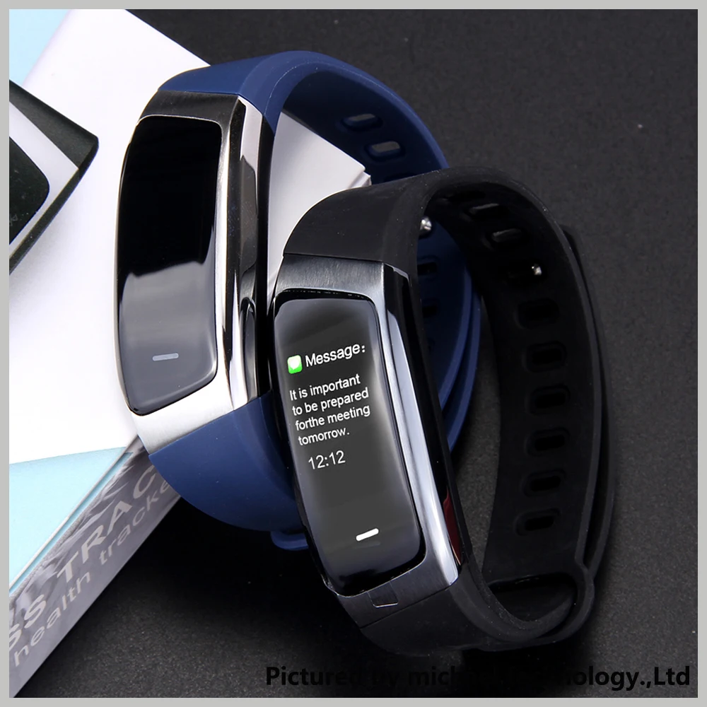 E18 Smart Bracelet Men IP67 Blood Pressure Heart Rate Monitor Sport Fitness Tracker Smart Watch Women Wristband Android iOS
