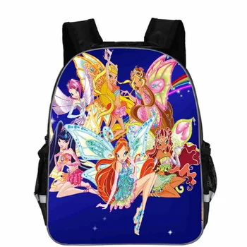 

School Bags for Girls Butterfly 3D Printing School Bag Kids cartoon Primary Schoolbag Children School Bookbag Mochila