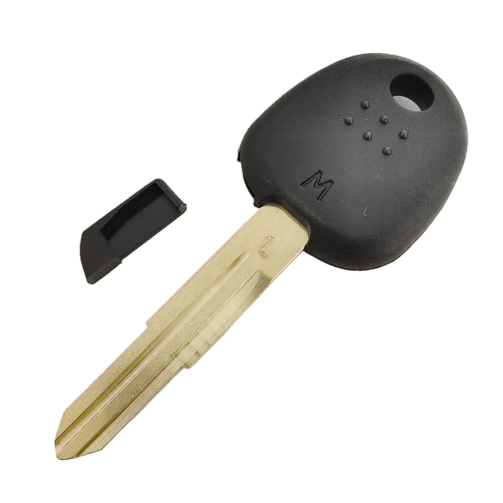Hyundai Car Key Transponder Key Shell with L or V on the Uncut Blade