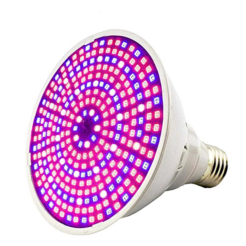 E27 60/200/290LED, полный спектр, светильник для выращивания растений, лампа для выращивания, лампа для комнатных цветов, гидро-светильник, лампа для растений, гидропонная