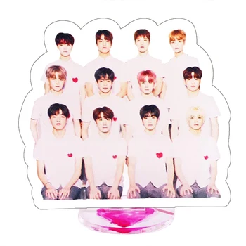 

Kpop TREASURE Collections Acrylic Stand Figure Model Plate Holder Cake Topper Fans Gift