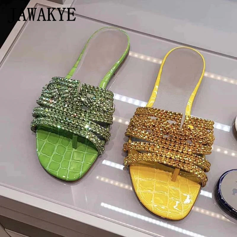 gold bling flip flops