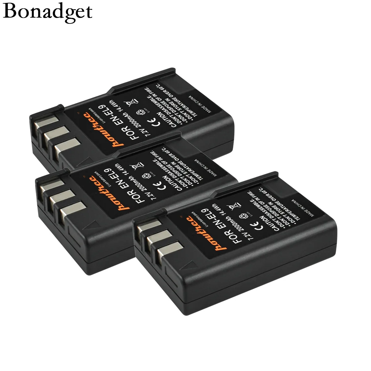 Bonadget 2000 мА/ч, EN-EL9 RU EL9 EN-EL9a RU EL9a EL9a цифровой Камера Батарея AKKU для Nikon EN-EL9a D40 D60 D40X D5000 D300