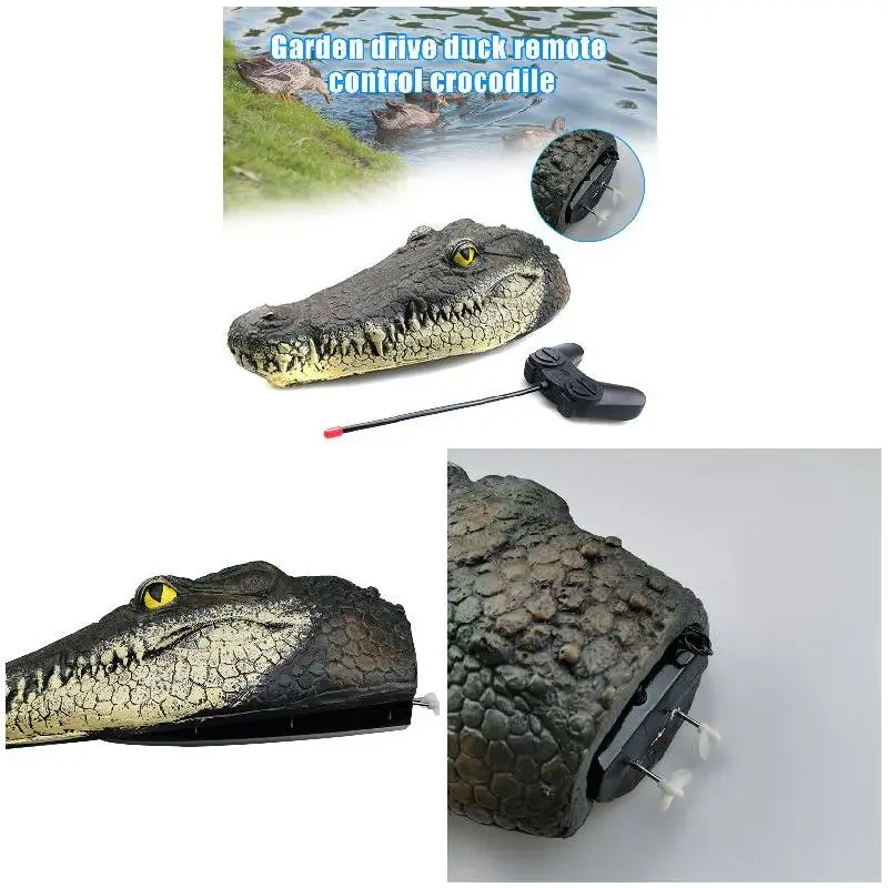 Моделирование крокодилов голова дистанционного управления электрическая лодка игрушки крокодилов голова пародия игрушка I88#1