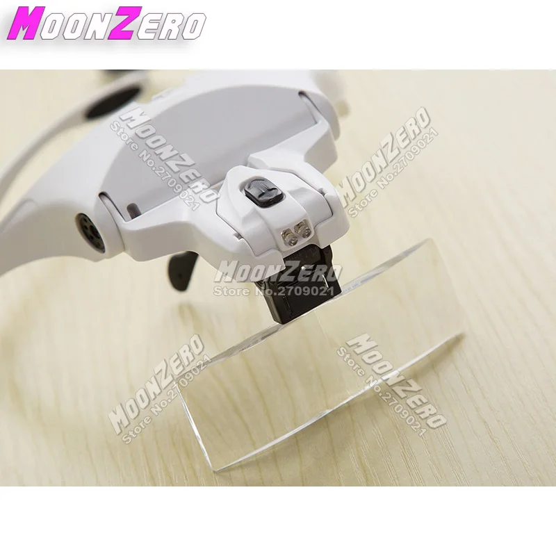 

New High-definition Dlasses Magnifying Lens Wearable Reading Magnifier Portable Handheld Small Diamond Painting Paste Tool