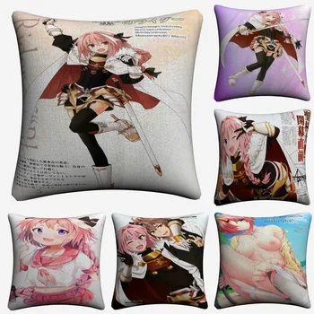 

Astolfo Loli Anime Sexy Girl Decorative Linen Cushion Cover 45x45cm Pillow Case For Sofa Home Decor Throw Pillow Covers Almofada