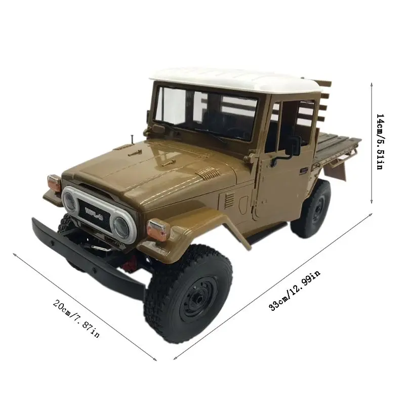 WPL C44KM Metal Edition несобранный самодельный комплект 1/16 4WD RC внедорожных гусеничный автомобиль игрушки для детей 4-х колесных дисков 1:16 весы