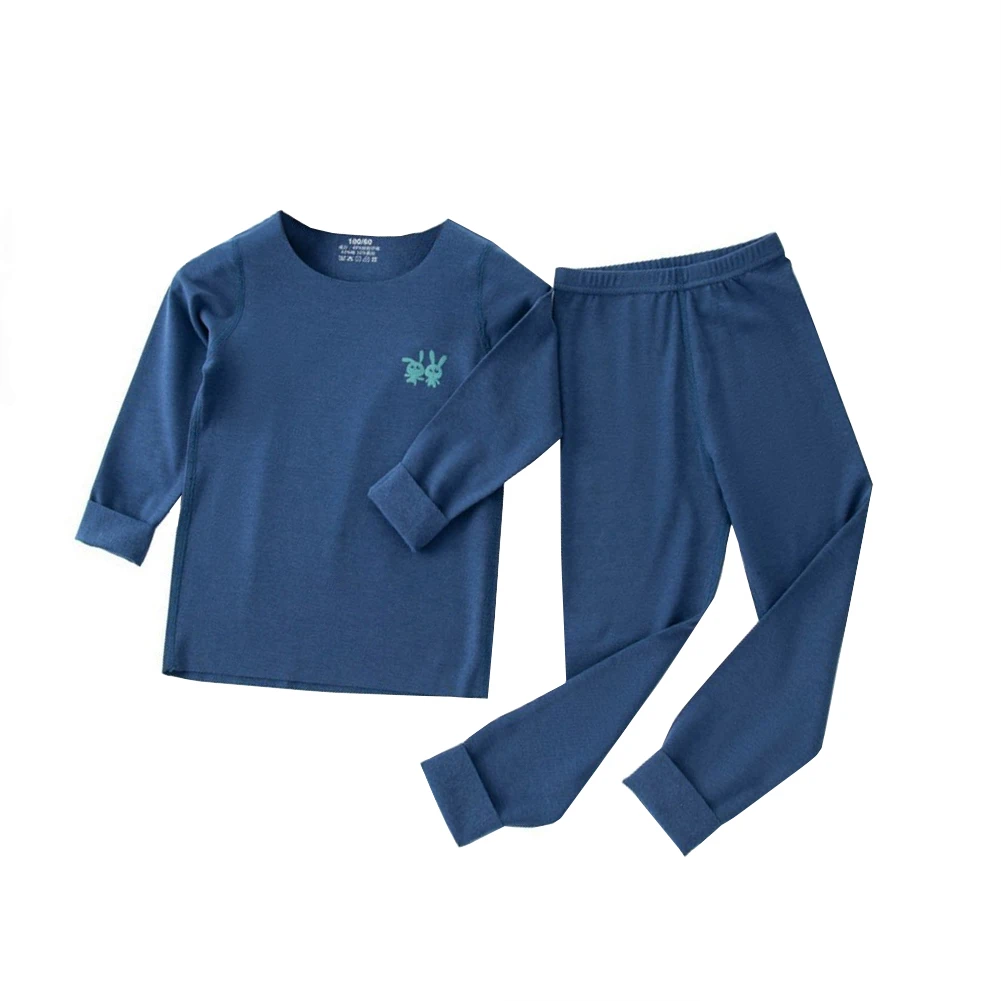 

2019 Fall Winter Baby Boys Girls Clothes 2pcs Pajamas Set Cotton Long Sleeve Japanese Style Shirt+Pant Kid Toddler Boy Sleepwear