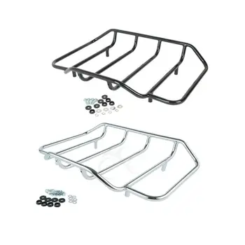 

Motorcycle Tour Pack Trunk Top Luggage Rack For Harley Touring Road King Electra Glide Road Glide 1984-2020