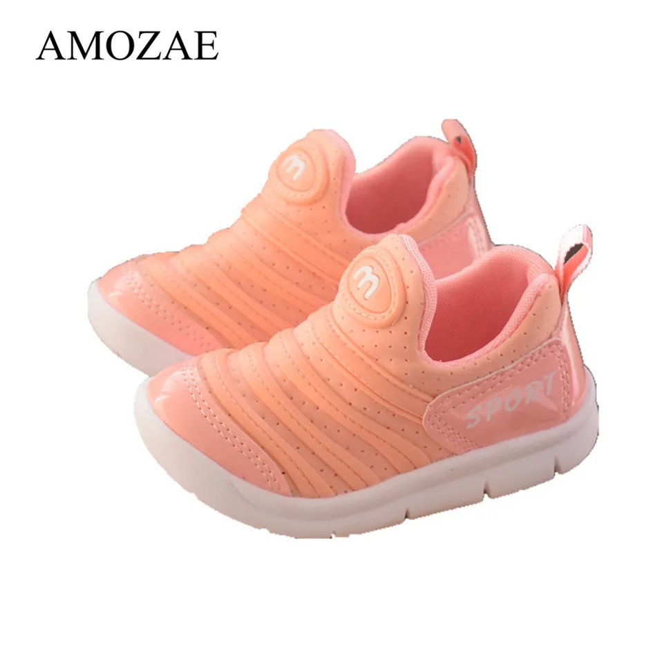 

New Children Luminous Shoes Boys Girls Letter Sport Run Sneakers Casual Shoes Fashion Kids Mesh Sport Girl Kids Shoes
