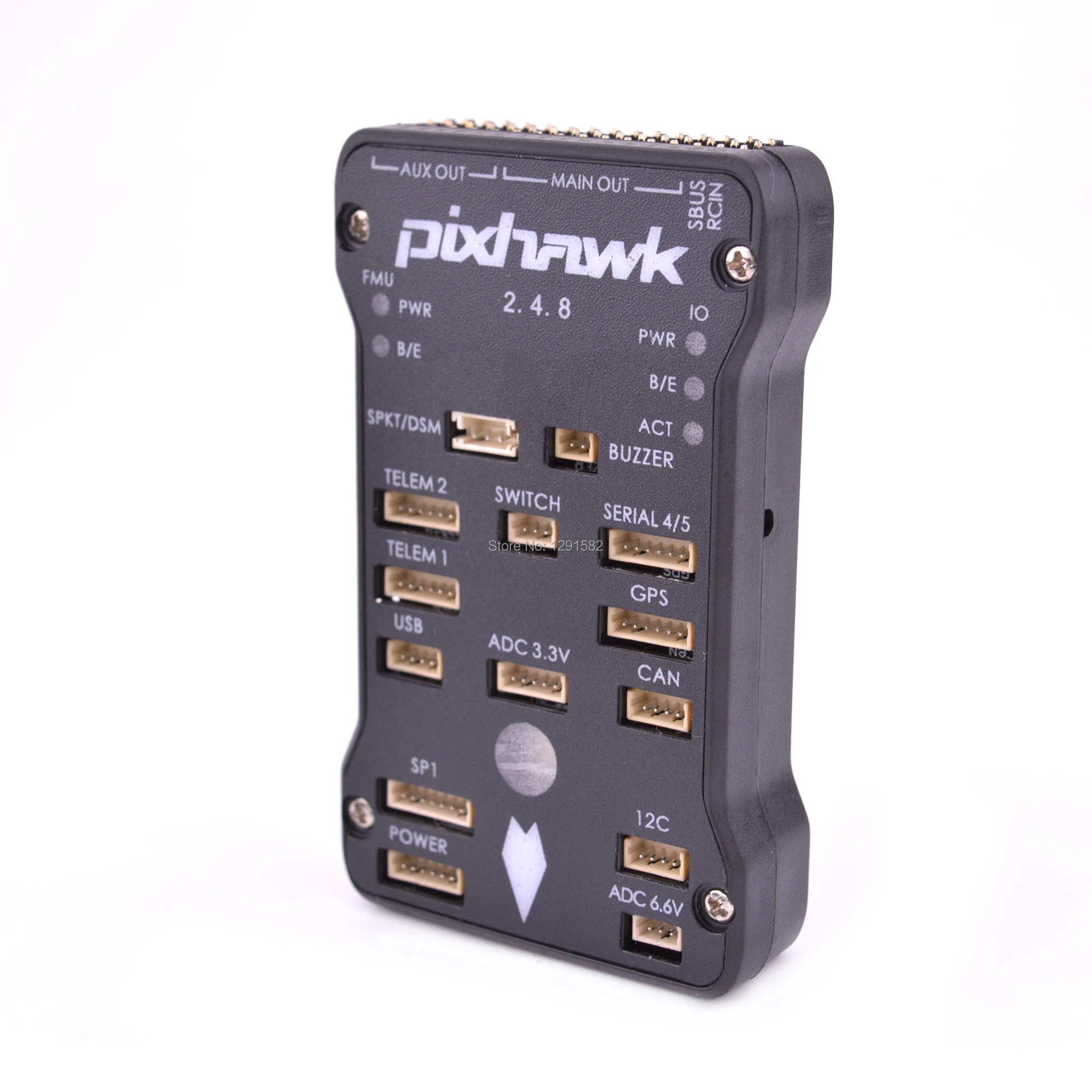 Pixhawk PX4 PIX 2.4.8 32 бит Контроллер полета Автопилот с 16 г SD переключатель безопасности зуммер PPM IEC для радиоуправляемого квадрокопкоптера F450 S500