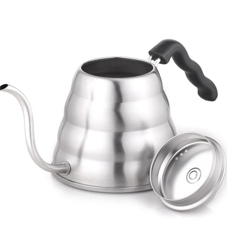 

Premium Pour Over Coffee Kettle with for Precise Temperature - Gooseneck Tea Kettle - Stainless Steel Teapot for Stovetop