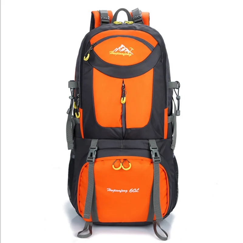 50L-Orange Kuбаг 50л открытый рюкзак на плечо мужская дорожная сумка Женская водонепроницаемая большая емкость спортивная походная альпинистская сумка - Цвет: 50L-Orange