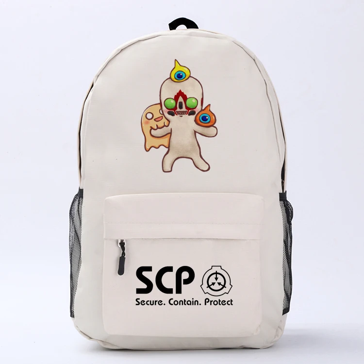 Style 18 Мультфильм SCP безопасный содержит защитную основа Школьный рюкзак сумки путешествия ноутбук сумка Книга Путешествия подростков подарок - Цвет: Style 18