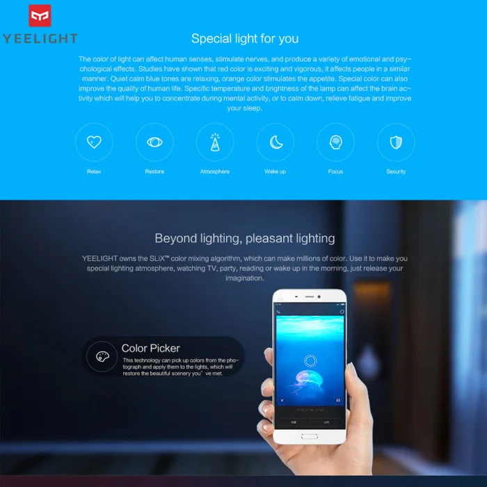 10W E27 Smart LED Bulb WIFI Control 800LM Adjustable Color Temperature MDJ998