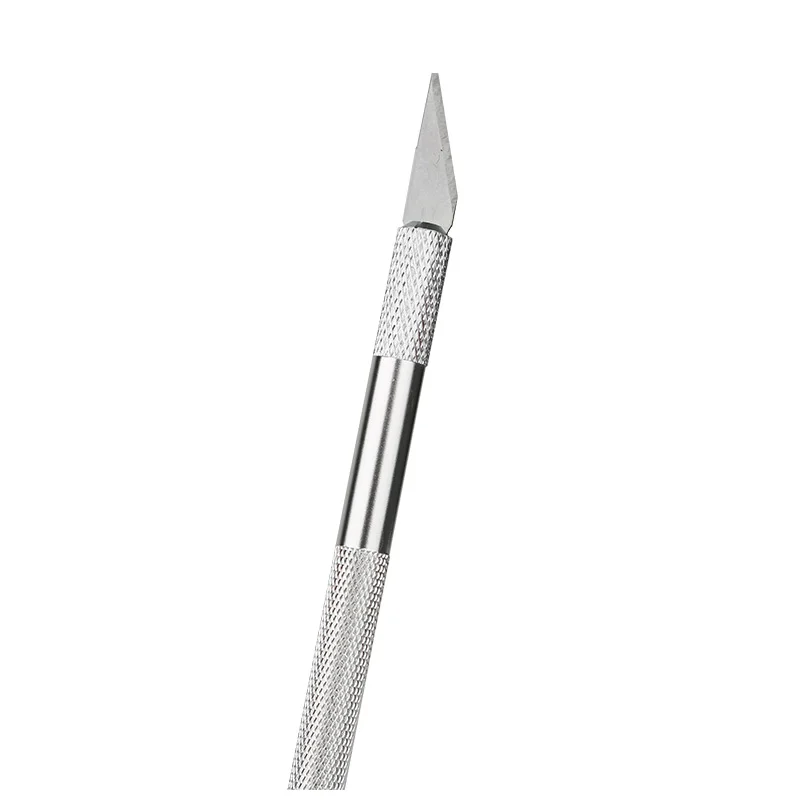LMDZ 6 pcs of blades plus cutting pens Model Making Tool Metal Carving Knife Professional Stainless Steel For Diy