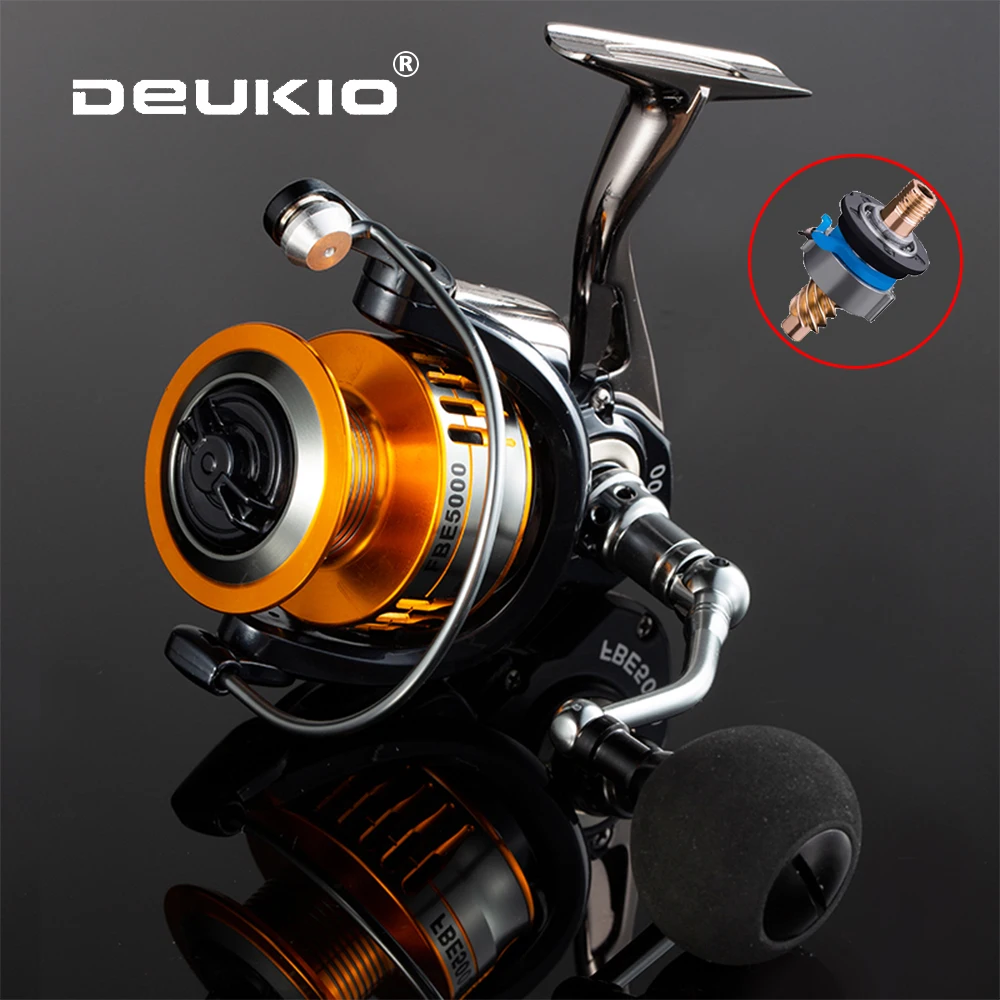 

Fishing Reel 5.0:1 High Speed All Metal Spool Spinning Reel Saltwater Powerful Reel Carp Reel Bass Pike Send Line Fishing Tackle