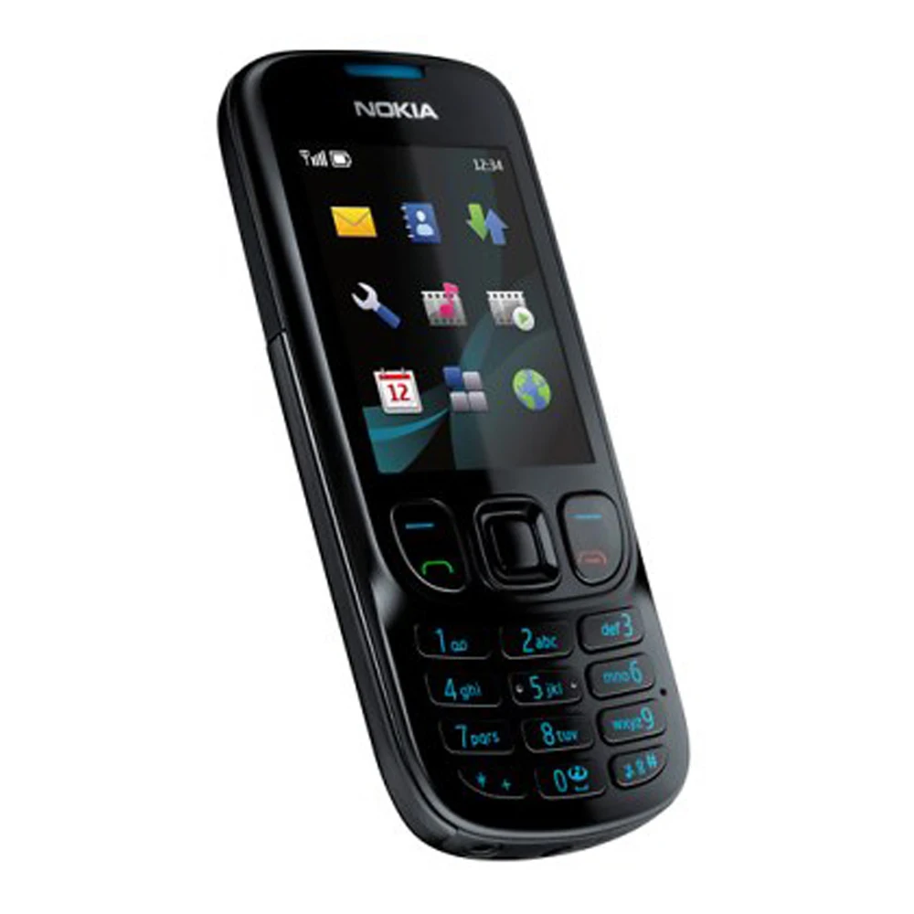 Original Nokia 6303 Classic 2G GSM Mobile Phone Unlocked 2.2'' Display FM Radio 3MP Camera CellPhone Russian Keyboard DumbPhone second hand iphone Refurbished Phones