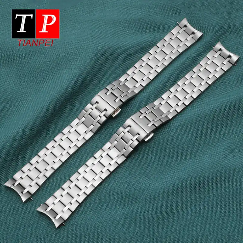 Tali Jam Stainless Steel untuk 1853 Tissot T099 Padat Halus Watch Band  T099407A T099408A Ganti Gelang Aksesoris|Watchbands| - AliExpress