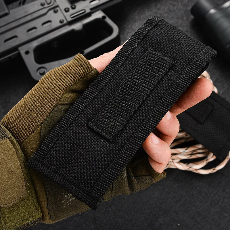 14*5cm EDC Nylon Pliers Scabbard Pouch Army Knives Cover Bags Pouch Nylon Oxford Folding Knife Packaging Case Belt Knife Bags knife scabbard folding knife accessories