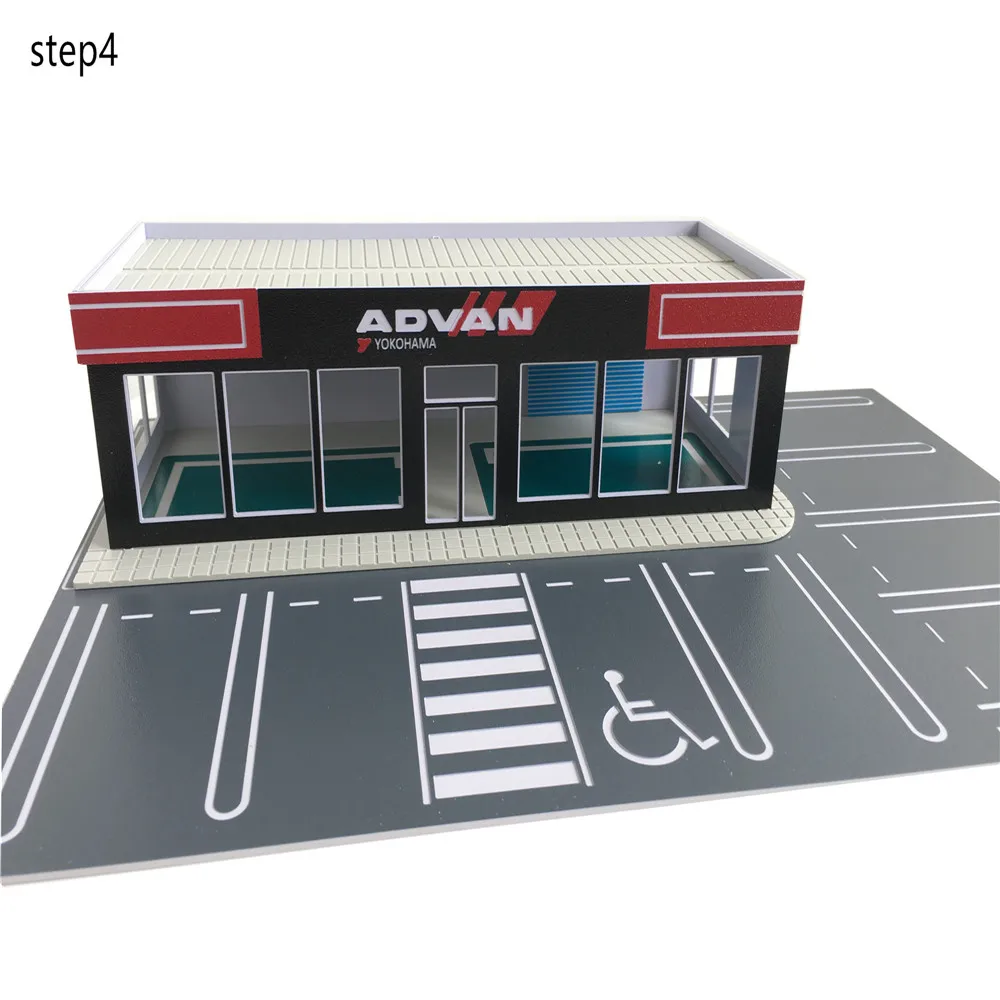 architecture model building 64scale ho train 10