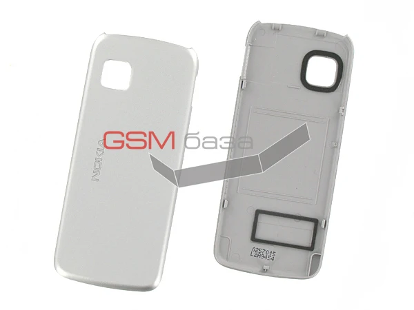 Nokia 5230/ 5228/ 5233/ 5235/ 5238 - Крышка АКБ (цвет: Silver) Оригинал | Мобильные телефоны и