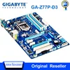 Gigabyte GA-Z77P-D3 Motherboard LGA1155 DDR3 USB3.0 32G Z77 Z77P-D3 Z77P D3 Desktop Original Used Mainboard SATA3 Work Steady ► Photo 1/6
