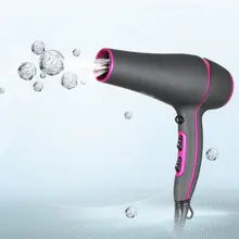 Профессиональный фен высокой мощности для волос тепловой вентилятор с Коллекционная насадка-диффузор для домашнего использования в салоне