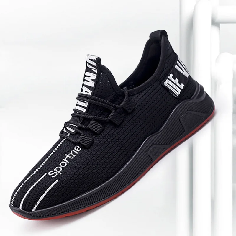 

2019 New Style Summer MEN'S SHOES Men Sports Casual Running Trendy Shoes Korean-style Trend Versatile Punched Sheet Surface MEN'