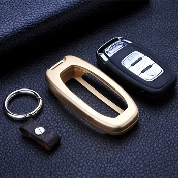 

aluminum alloy car key case for Audi Q5 A5 A3 A4L A5 A6 A8L accessories