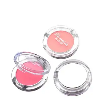 

Matte Blush Eyeshadow Palette 6 Colors Face Mineral Pigment Red Cheek Blusher Powder Makeup Professional Contour Shadow Pink