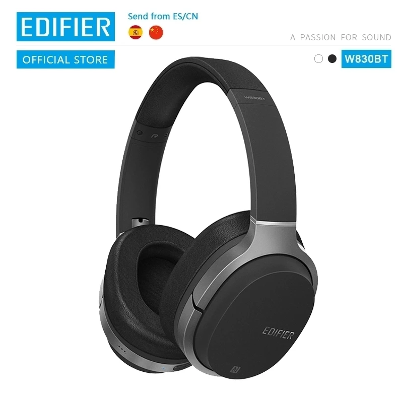 Wireless Earphone Tech Aptx Edifier W830bt Bluetooth V4.1 with 95-Hours of Playback Codec