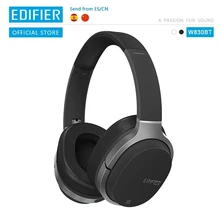 Edifier w830bt fones de ouvido sem fio bluetooth v4.1 aptx codec nfc tech com 95 horas de reprodução sem fio