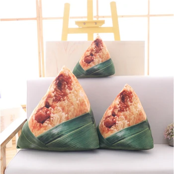

Creative Simulation Chinese Dragon Boat Festival Zongzi Plush Toy Sleeping Back Cushions Stuffed Pillow Cushions For Home Decor