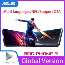 Глобальная версия Asus ROG телефон 3 5G игровой смартфон 512 ГБ 12 Гб Snapdragon 865 + 6,59 дюйм64MP 6000 мАч NFC ROG 3 игровой мобильный телефон